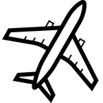 Airplane Icon Transparent Background