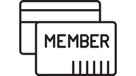 Membership Card Icon Transparent Background