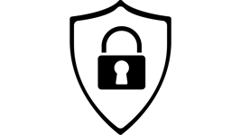 Safe Shield Secure Icon Transparent Background