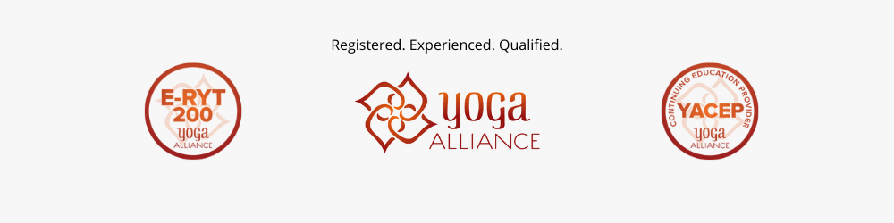 Yoga Alliance Credentials Banner Bar